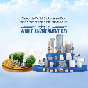 World Environment Day - Sustainable Future Flyer For Telegram