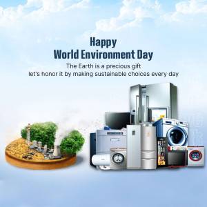 Happy World Environment Day - Sustainable Appliances Post For Telegram
