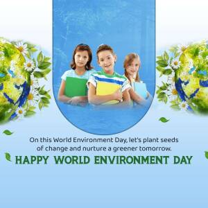 World Environment Day - Children And The Earth Artwork For Google Business Profile