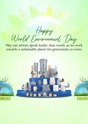 Happy World Environment Day Advertisement For Pinterest