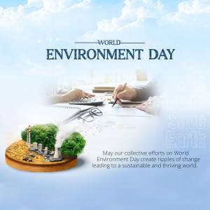 World Environment Day - Sustainable Future Advertisement For Instagram