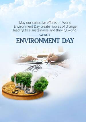 World Environment Day - Sustainable Future Branding Post For Snapchat