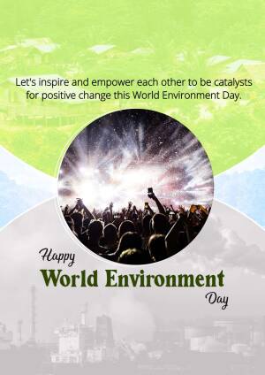 World Environment Day - Positive Change Design For Facebook