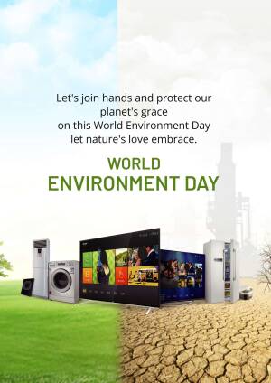 World Environment Day - Samsung Eco Campaign Advertisement For LinkedIn