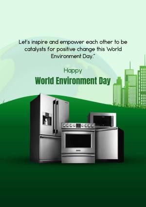 Happy World Environment Day - Sustainable Living Design For Facebook