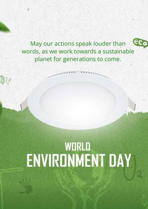 World Environment Day - Sustainable Future Marketing Image For Google Business Profile
