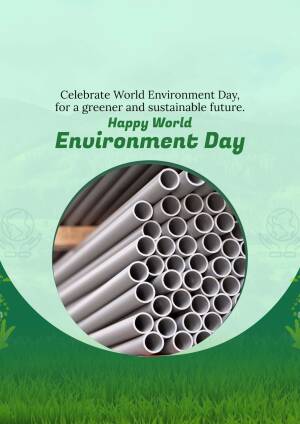 World Environment Day - Sustainable Future Poster For Telegram