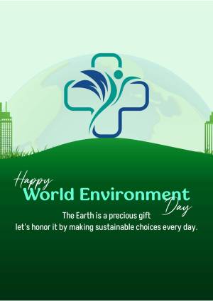 Happy World Environment Day Design For Pinterest
