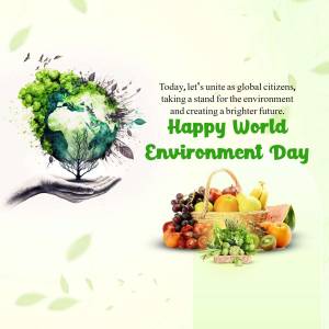 Happy World Environment Day Social Media Post For Twitter