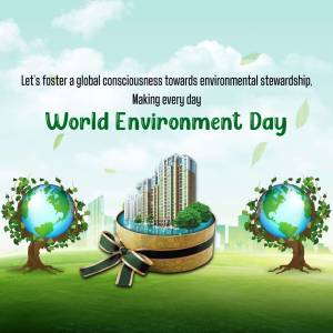 World Environment Day - Global Consciousness Template For WhatsApp