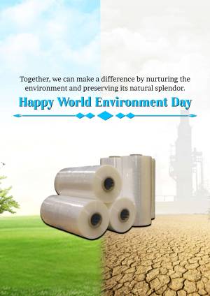 Happy World Environment Day - Sustainable Packaging Image For Threads