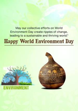 Happy World Environment Day Banner For Facebook