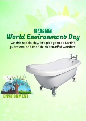 Happy World Environment Day Branding Post For LinkedIn