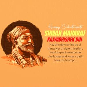 Happy Chhatrapati Shivaji Maharaj Rajyabhishek Din Post For LinkedIn