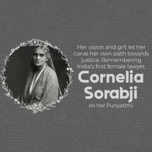 Cornelia Sorabji - India's First Female Lawyer Image For Pinterest
