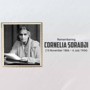 Cornelia Sorabji - Pioneer Indian Female Lawyer Banner For Telegram