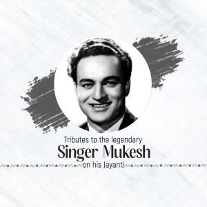 Tribute To Mukesh Creative Design For Instagram