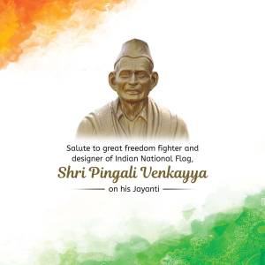 Pingali Venkayya Jayanti Template For X