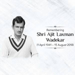 Remembering Shri Ajit Laxman Wadekar Design For Google Business Profile