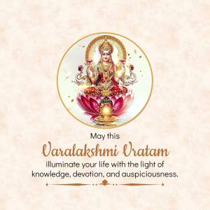 Varalakshmi Vratam Greetings Design For Pinterest