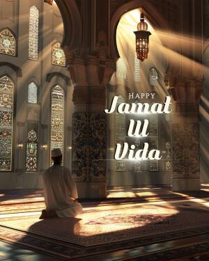 Jamat Ul Vida Greetings Flyer For X