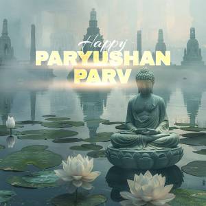 Happy Paryushan Parv Marketing Image For Facebook
