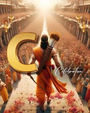 RRR Movie Poster - Ramaraju Celebration Banner For LinkedIn