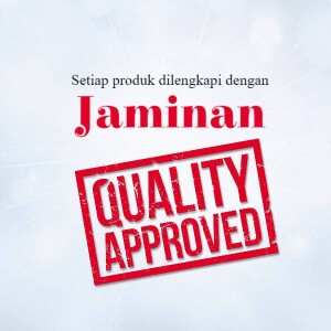Image displaying a 'Quality Approved' stamp and text about product guarantees.