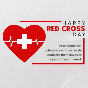 Happy Red Cross Day Promotional Banner For Pinterest