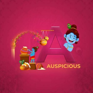 Auspicious Krishna Design For Threads