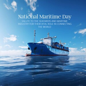 National Maritime Day - Salute To Seafarers Design For WhatsApp