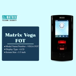 Matrix Vega FOT fingerprint reader for access control
