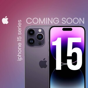 iPhone 15 Series announcement with phone display