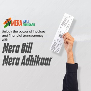 Mera Bill Mera Adhikaar - Invoice Transparency Advertisement For WhatsApp