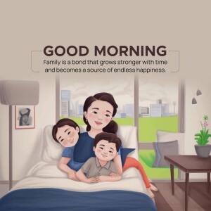 Good Morning Family Business Poster For Twitter