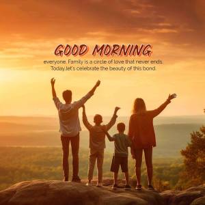 Good Morning Family Branding Post For Twitter