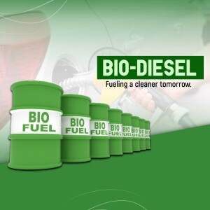 Bio-Diesel: Fueling A Cleaner Tomorrow Social Media Post For Pinterest