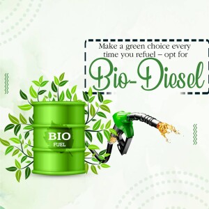 Choose Bio-Diesel For A Greener Future Artwork For X