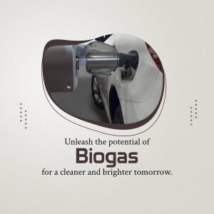 A car being fueled by biogas at a fueling station.