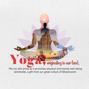Yoga: Originating In Our Land Flyer For Telegram
