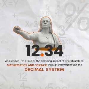 Aryabhata And The Decimal System Poster For LinkedIn
