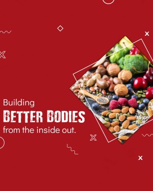 Healthy Eating For A Better Body Banner For Telegram