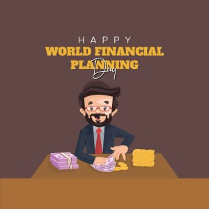 Happy World Financial Planning Day Marketing Image For X
