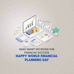 Happy World Financial Planning Day Flyer For Instagram