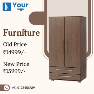 Furniture Sale - Wardrobe Offer Post For Instagram