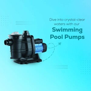 Swimming Pool Pump Advertisement Poster For Instagram