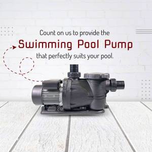Swimming Pool Pump - Reliable And Efficient Graphic For Pinterest