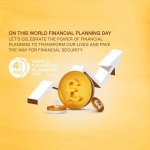Image depicting coins and building blocks representing financial planning and security.