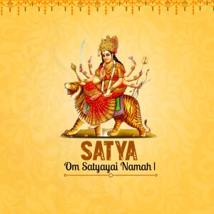 Maa Durga - Navratri Festival Design For WhatsApp