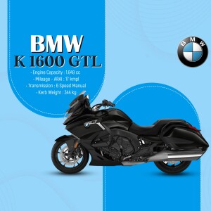 BMW K 1600 GTL motorcycle with specifications